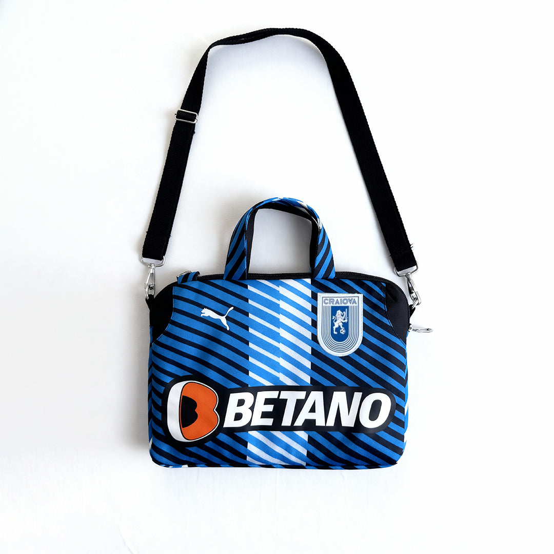 Upcycled Puma Jersey Laptop Bag
