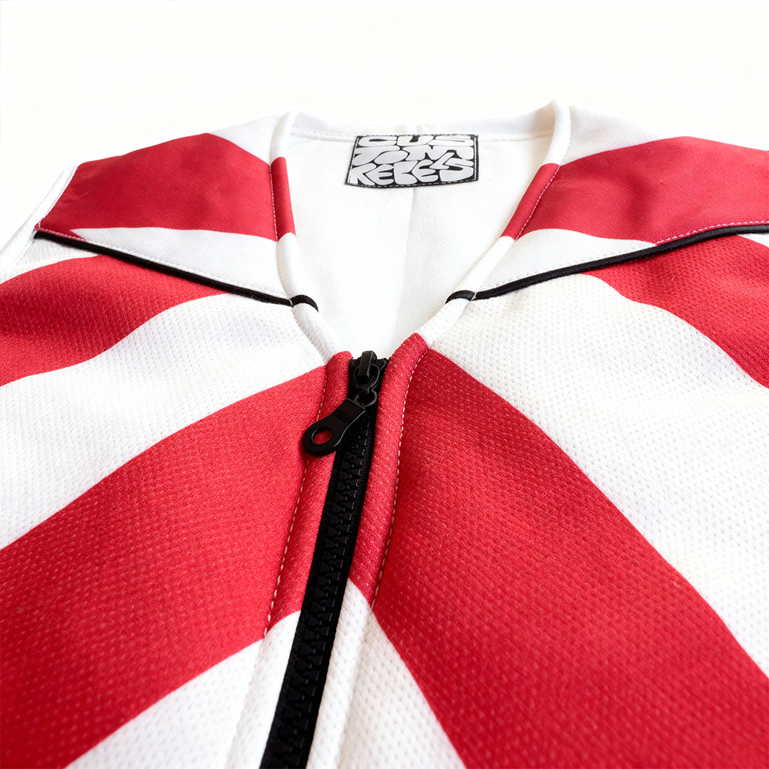 Upcycled Puma Jersey Vest Jacket