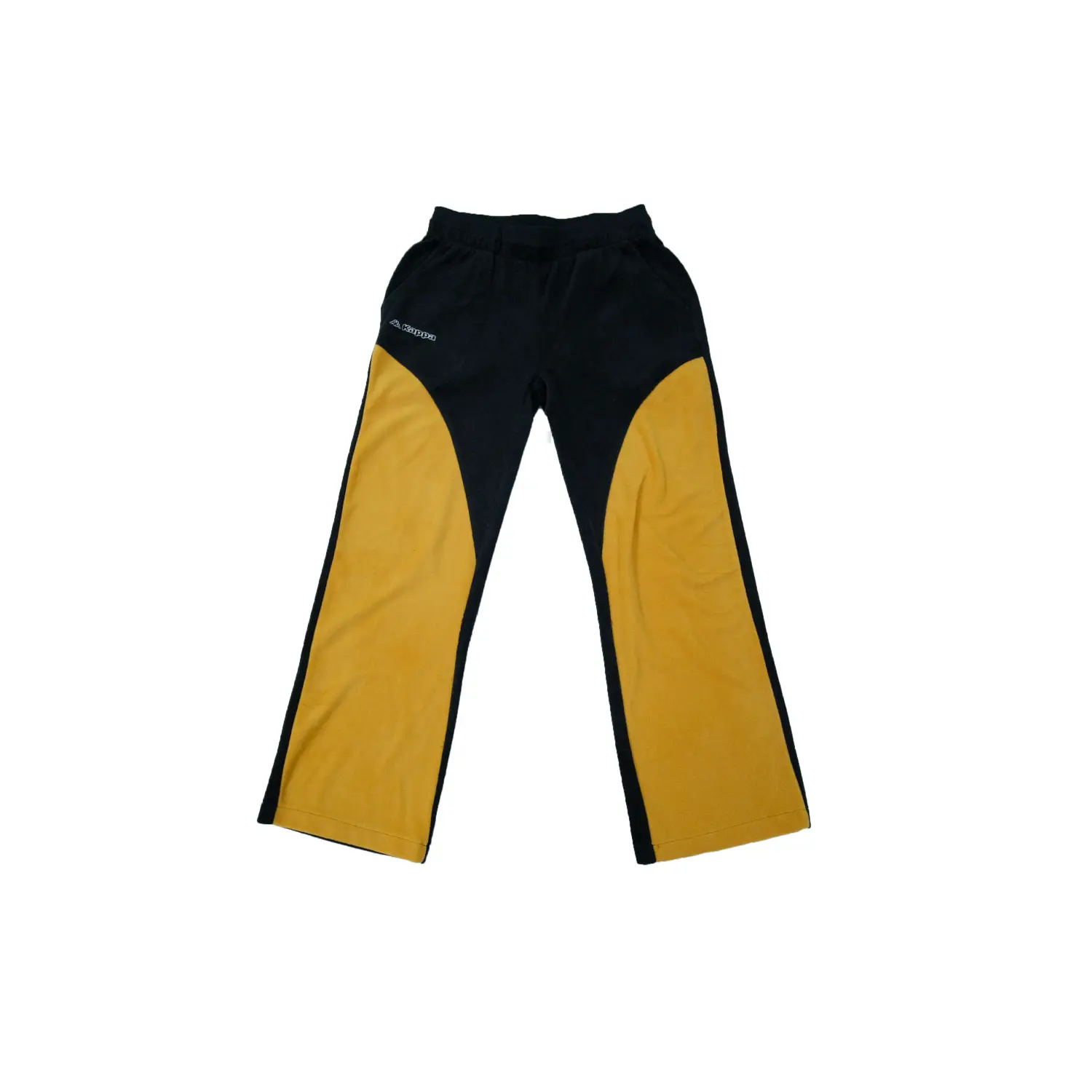 Black and 2025 yellow sweatpants